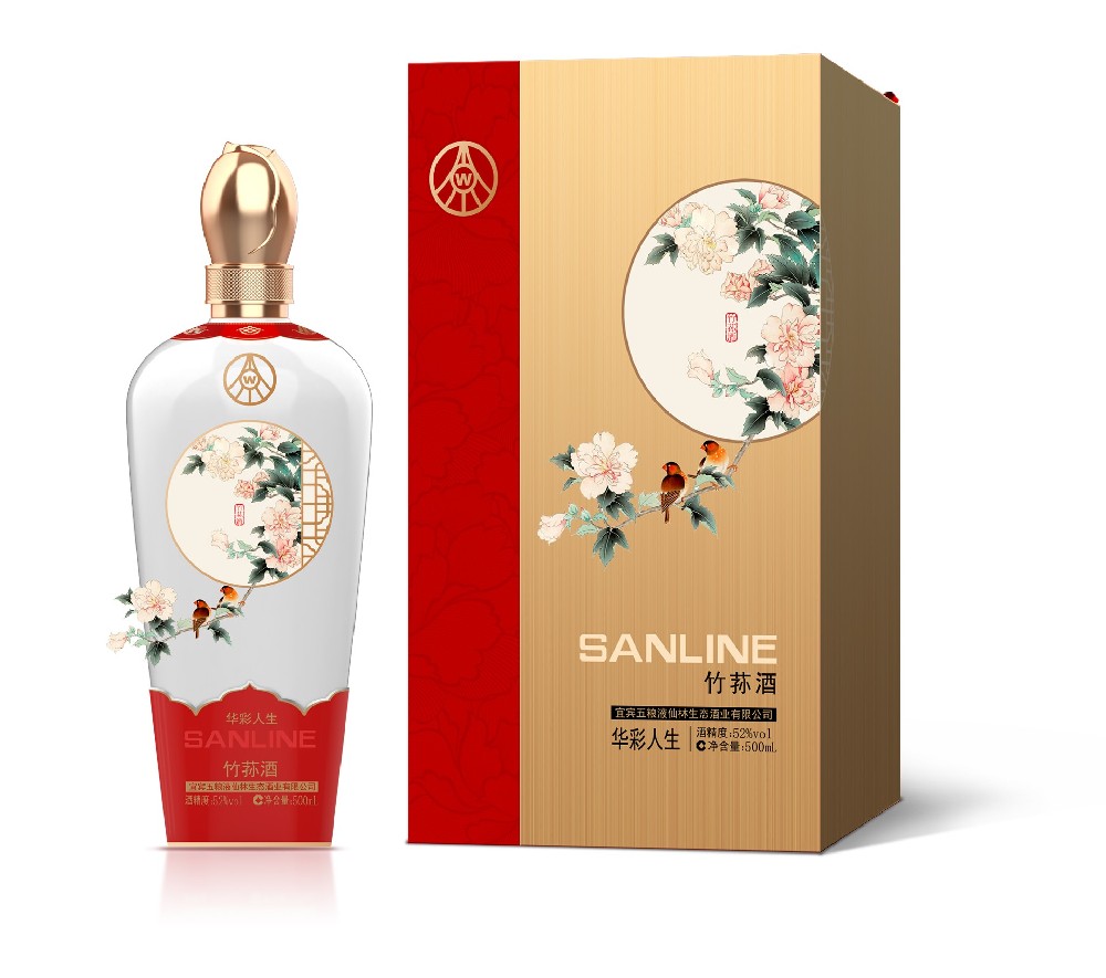華彩人生-紅白手工盒